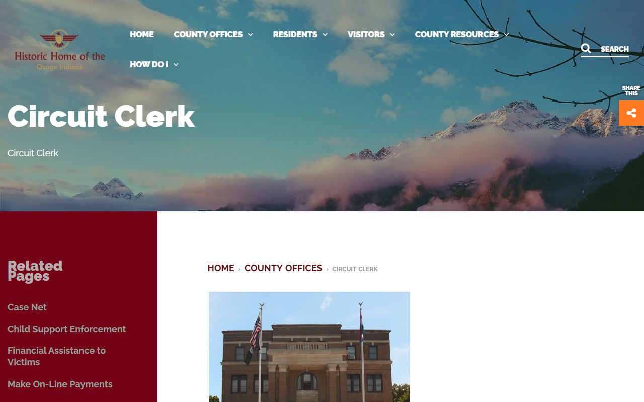 Osage County Circuit Clerk court records office